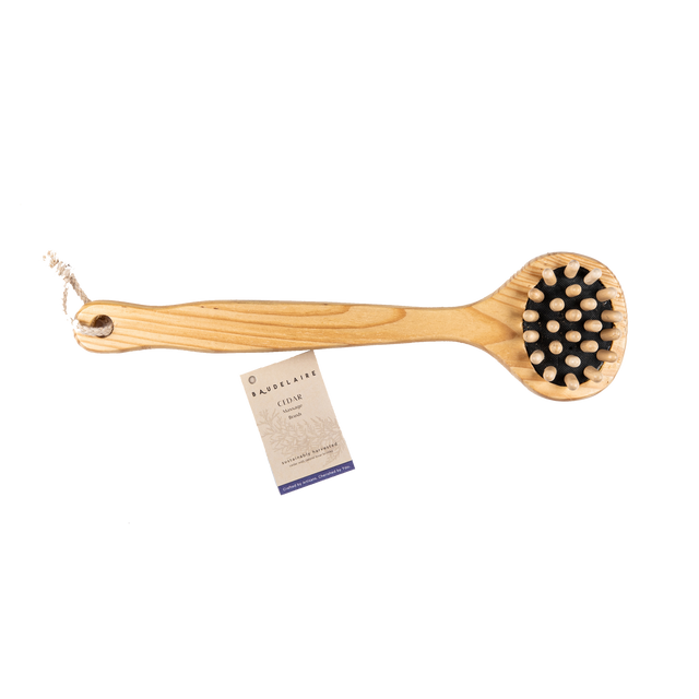 Baudelaire Cedar Massage Brush