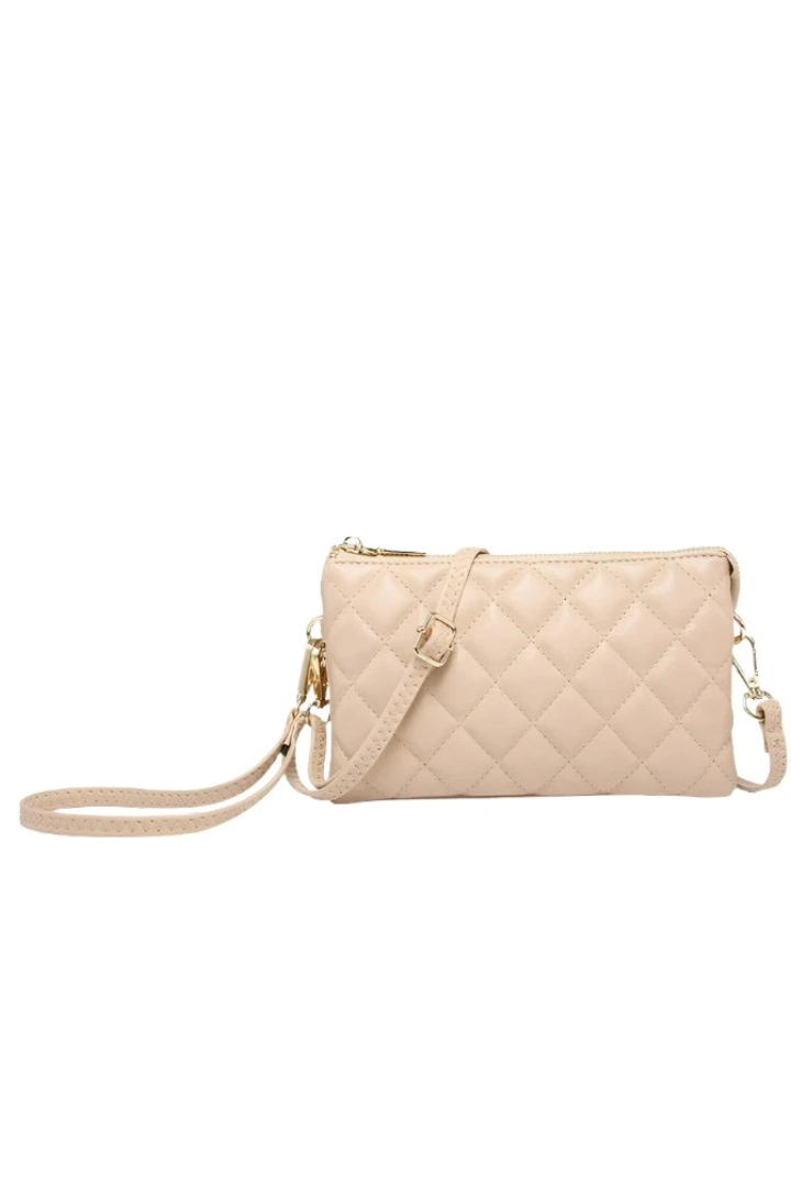 Jen & Co Riley Quilted Crossbody Wristlet