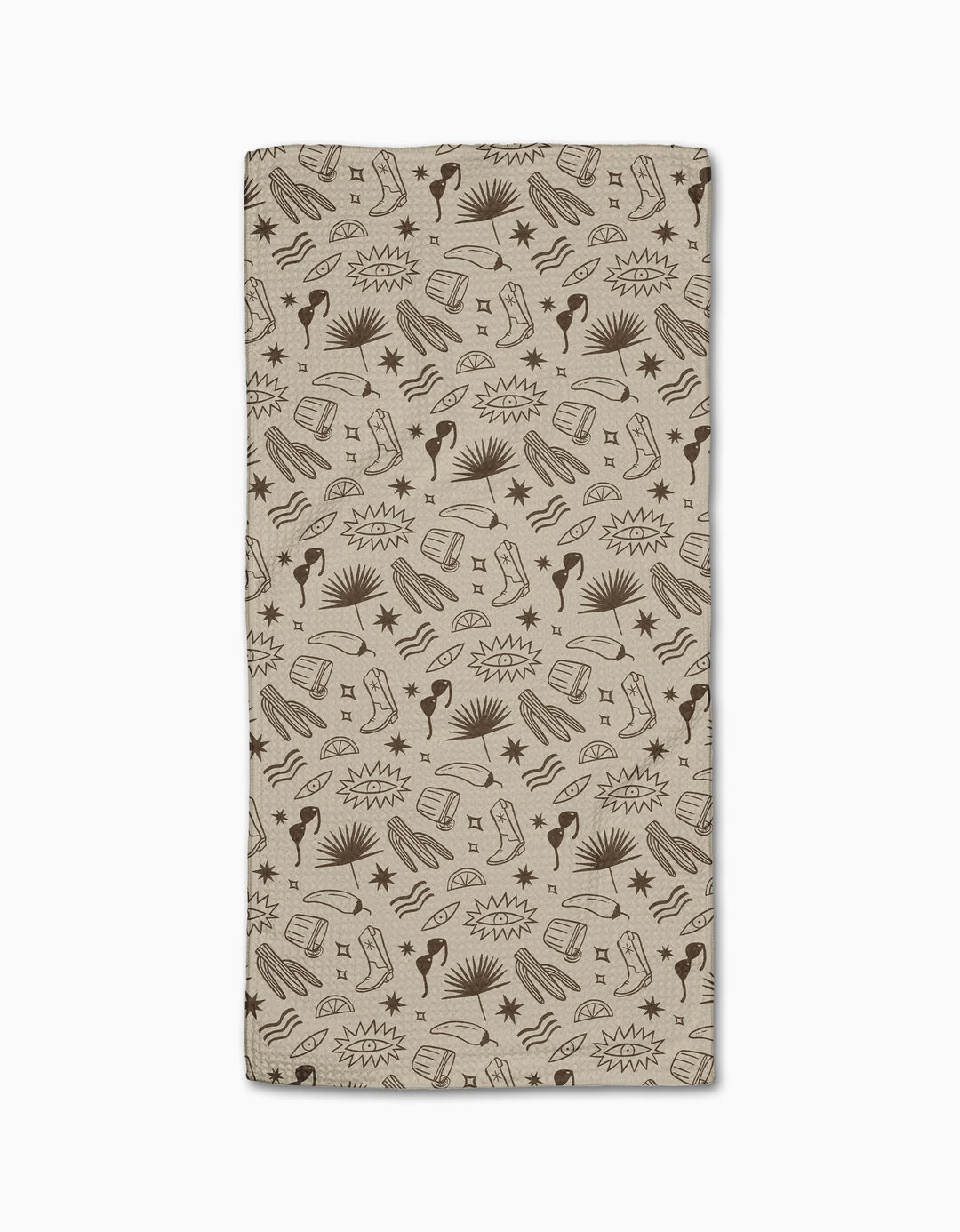 Geometry Bonfire Nights Bar Towel