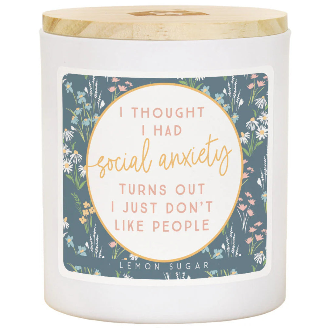 Social Anxiety Candle