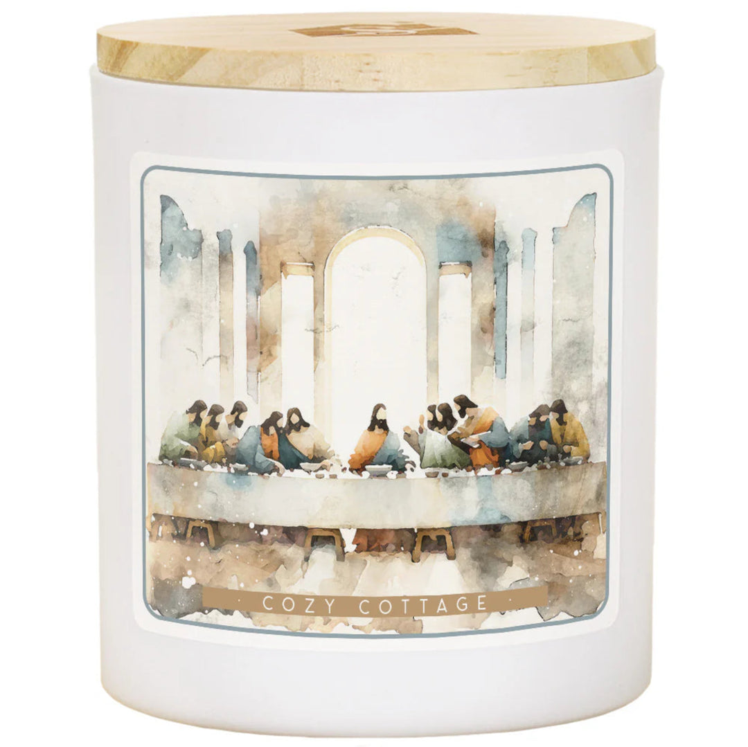 Last Supper Art Candle