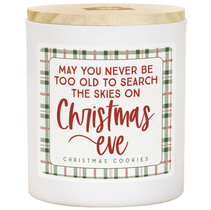 Holiday Phrase Candle