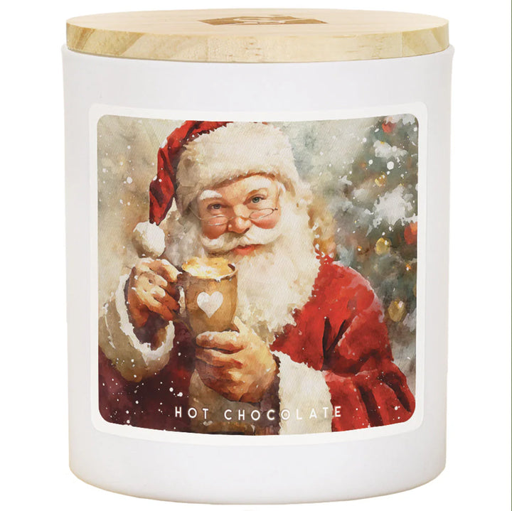 Holiday Phrase Candle