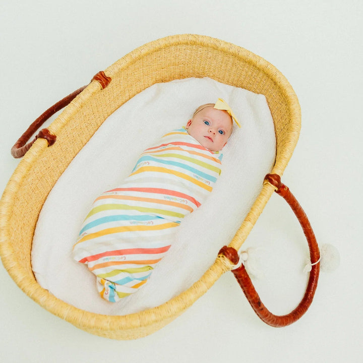 CoComelon Knit Swaddle Blanket