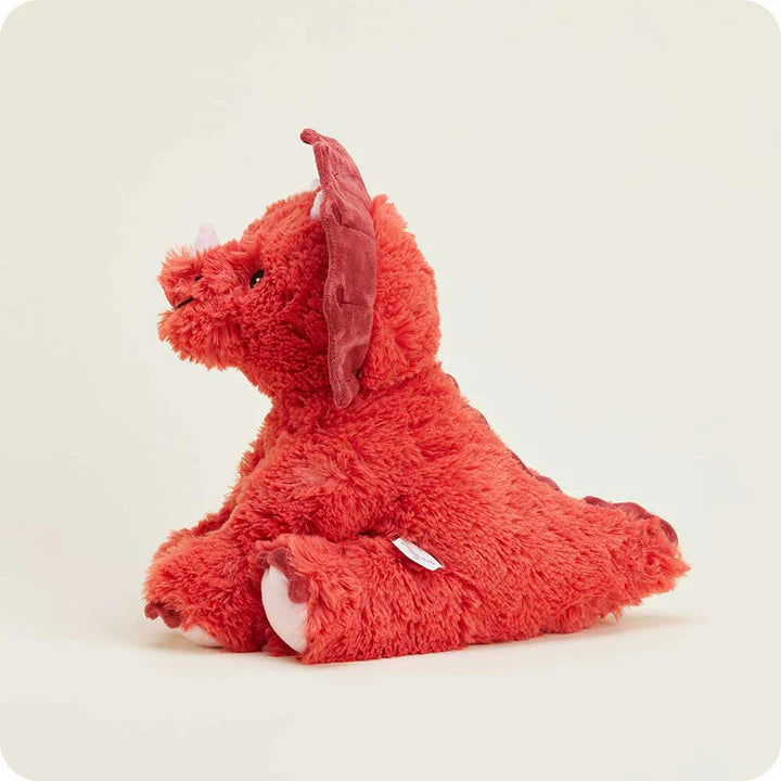 Warmies Red Triceratops Stuffed Animal