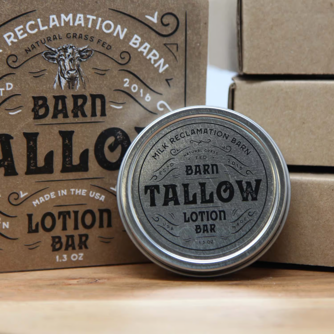 Grass Fed Beef Tallow Lotion Bar