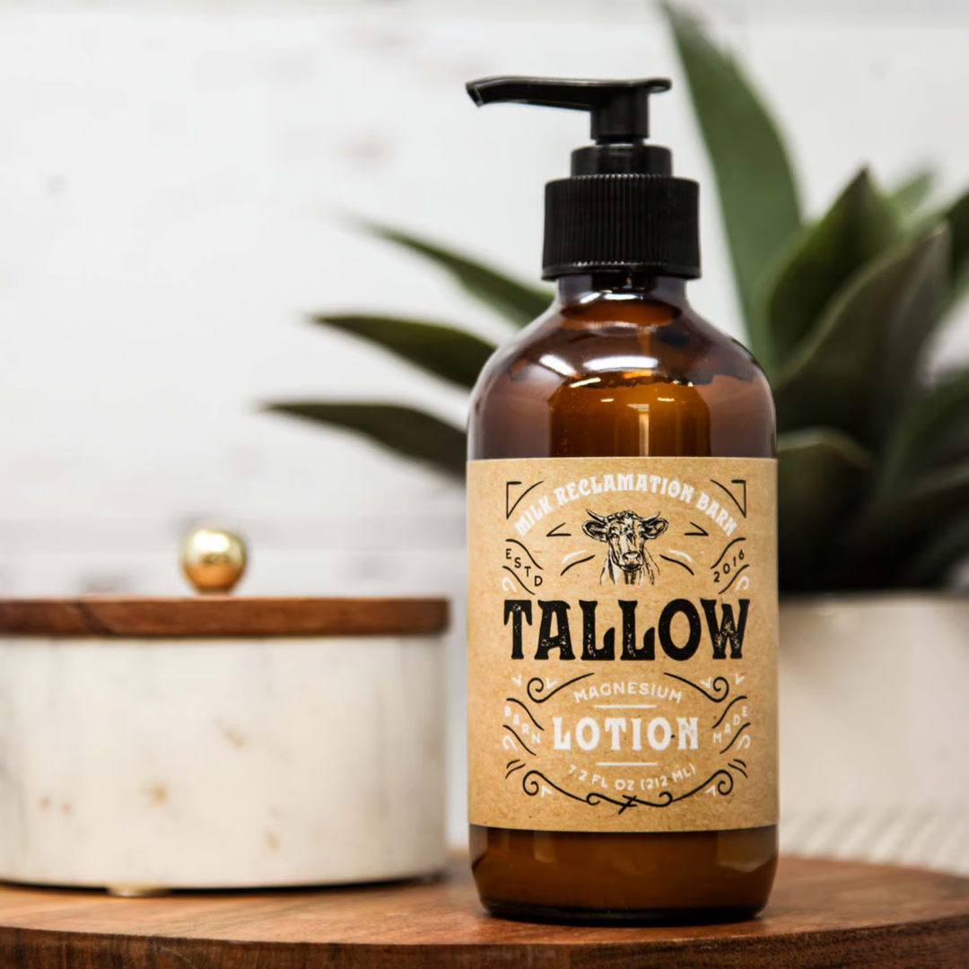 Grass Fed Beef Magnesium Tallow Lotion