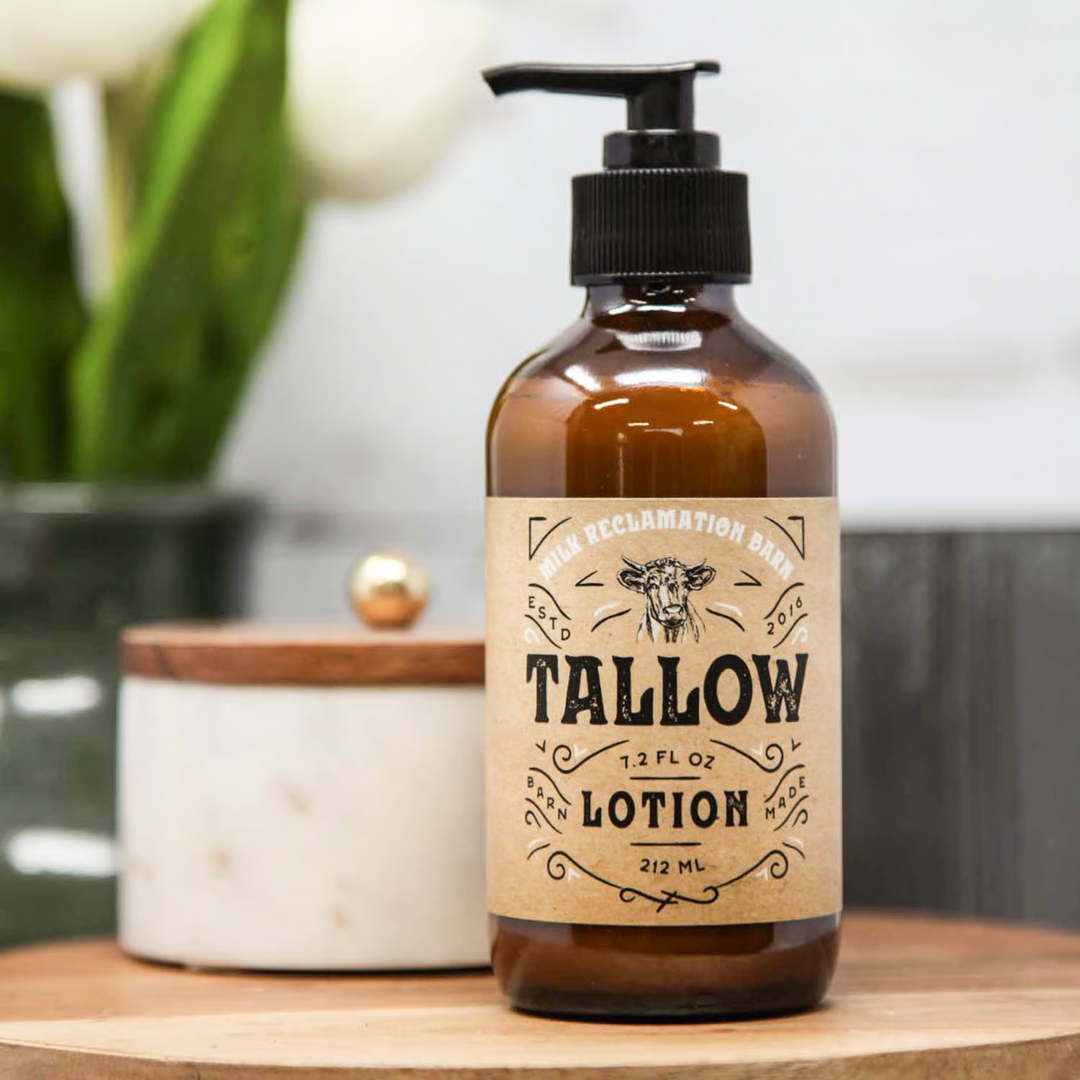 Grass Fed Beef Tallow Lotion