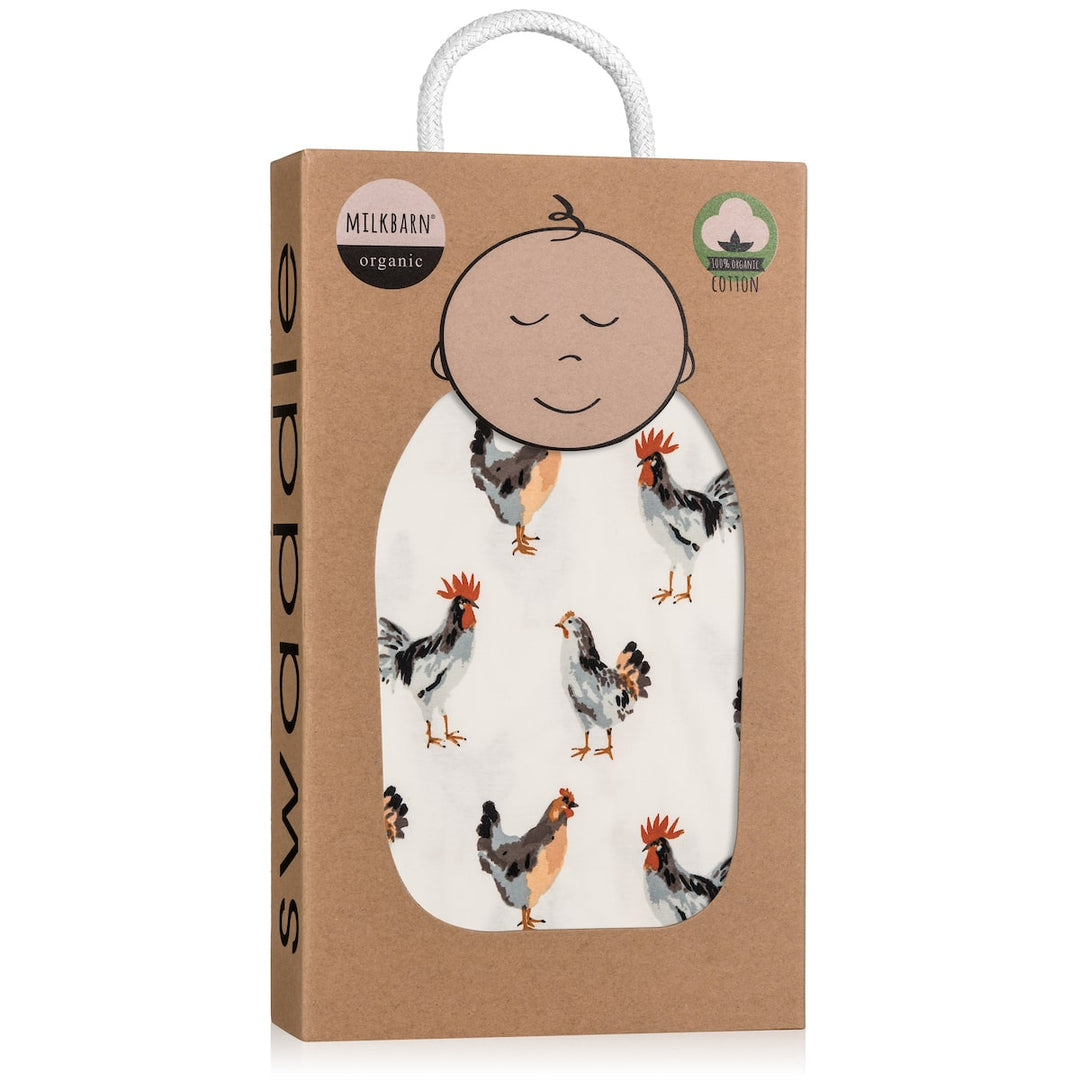 Chicken Swaddle Blanket