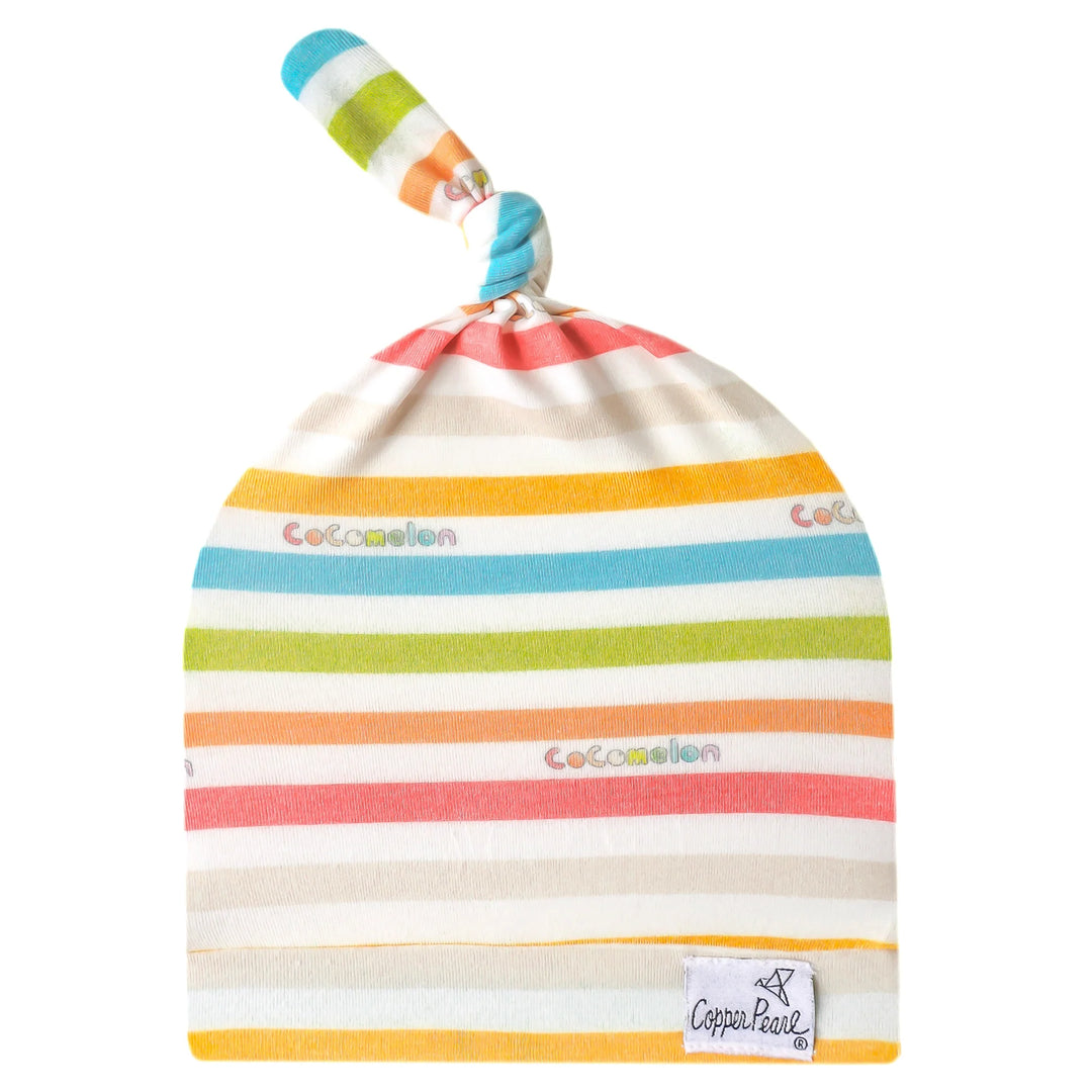 CoComelon Stripe Top Knot Hat