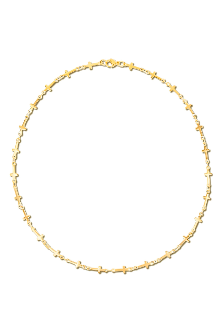 Ellie Vail Kennedy Cross Chain Necklace