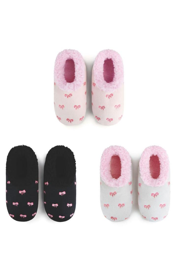 Snoozies Bow-Uitful Slippers
