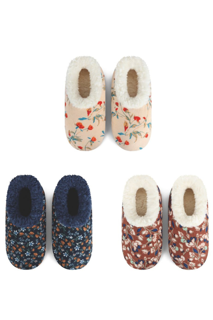 Snoozies Floral Bloom Slippers