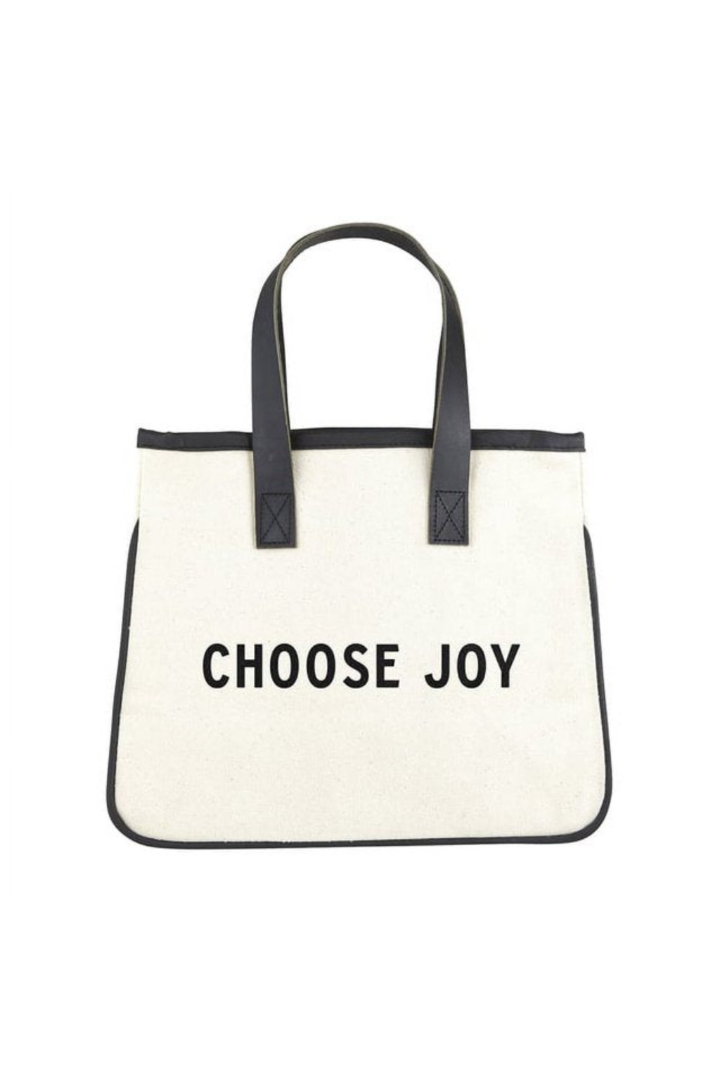 Choose Joy Mini Canvas Tote