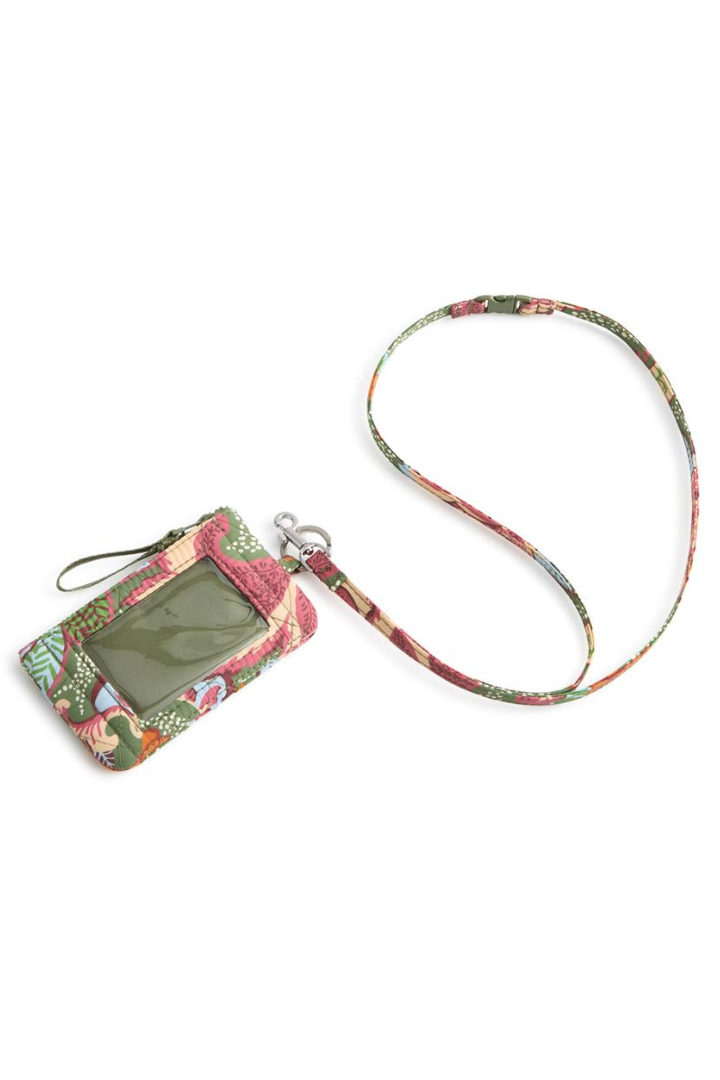 Vera Bradley Zip ID Pouch w/Breakaway Lanyard