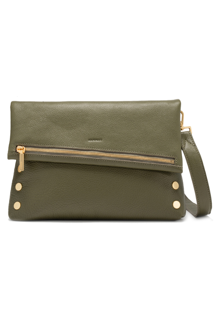 Hammitt Vip Lrg - Olive/Brushed Gold