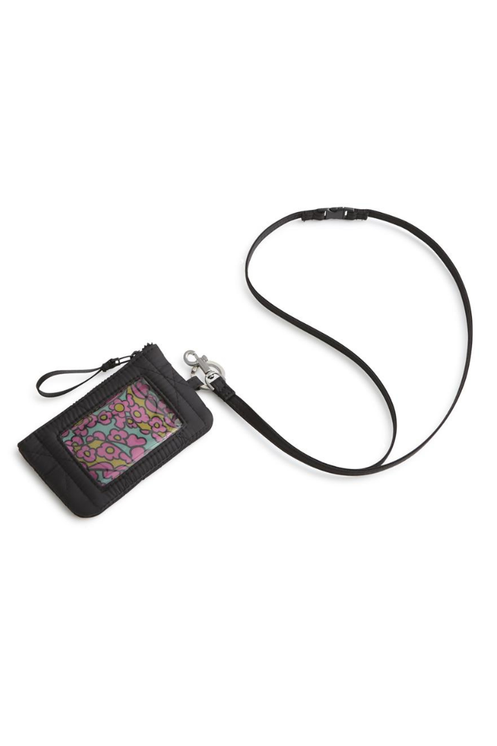 Vera Bradley Zip ID Pouch w/Breakaway Lanyard