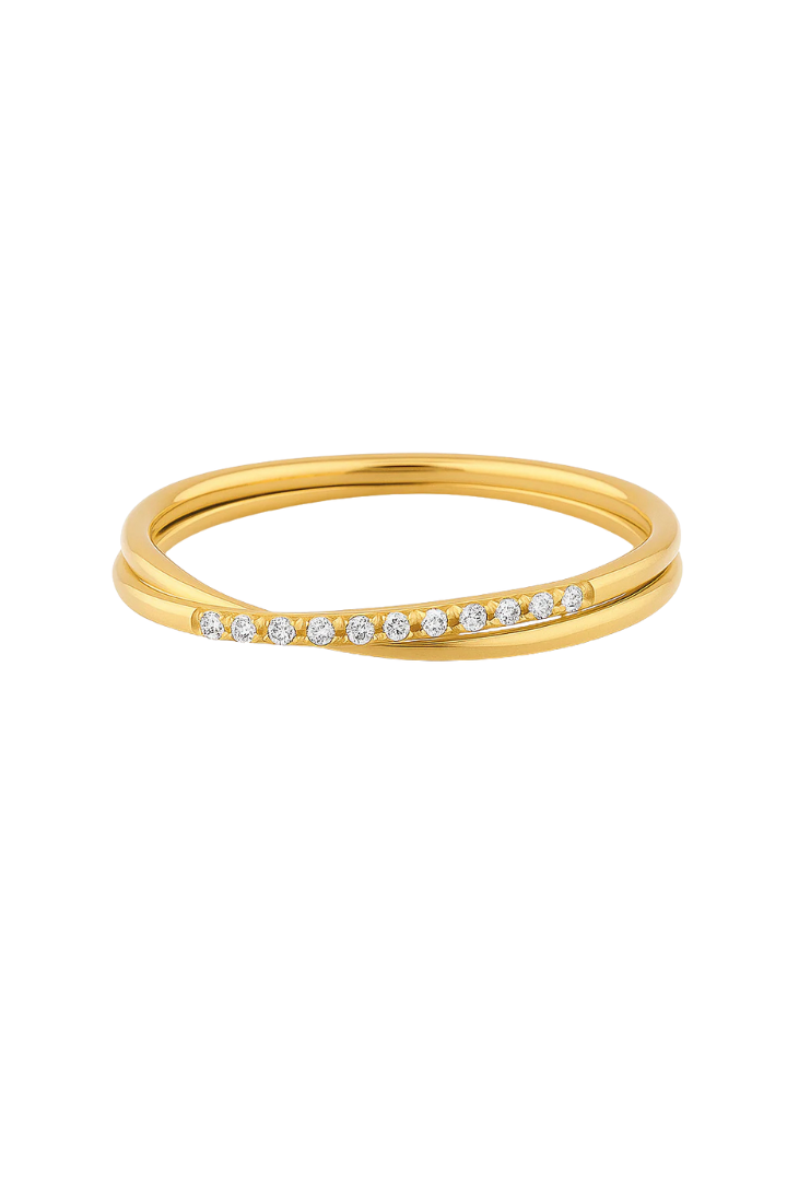 Ellie Vail Sheldon Interlocking Ring
