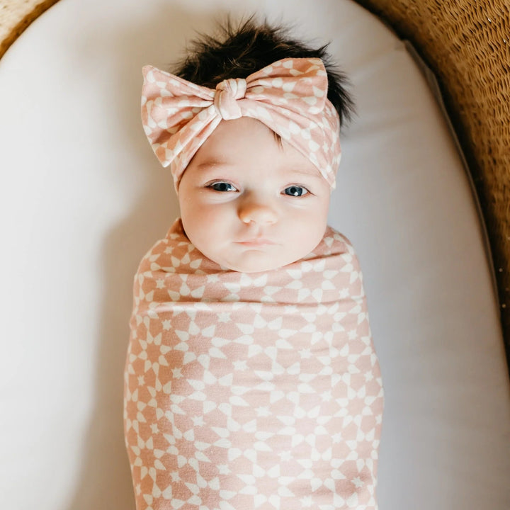 Star Knit Headband Bow