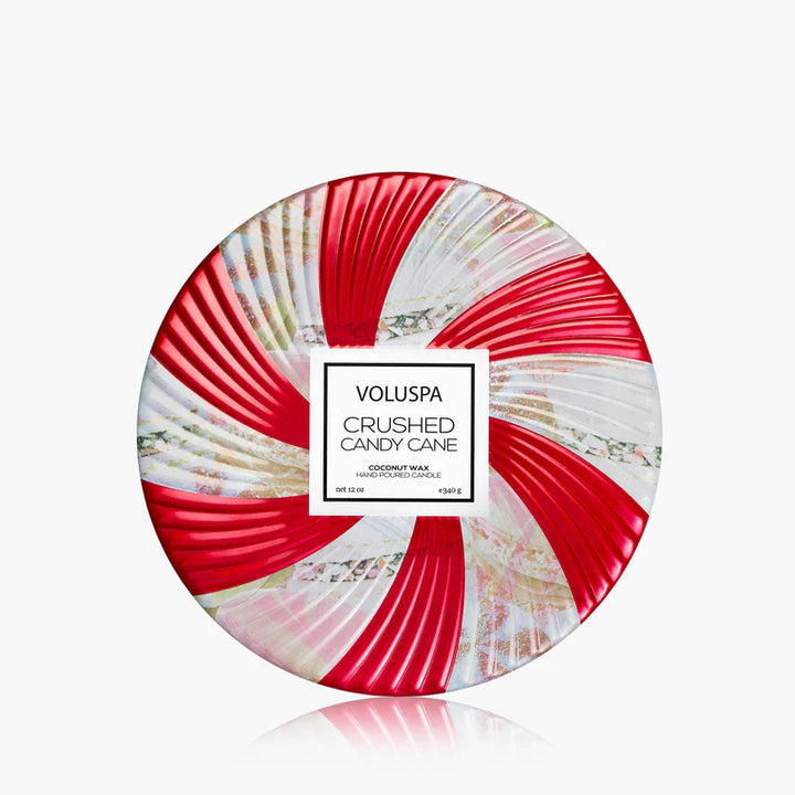 Voluspa Crushed Candy Cane Candle