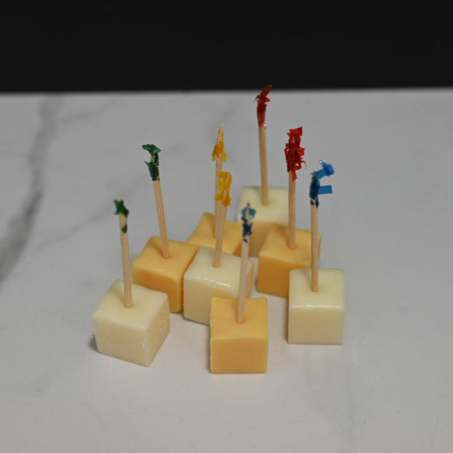 Faux Cheddar Cheese Cube