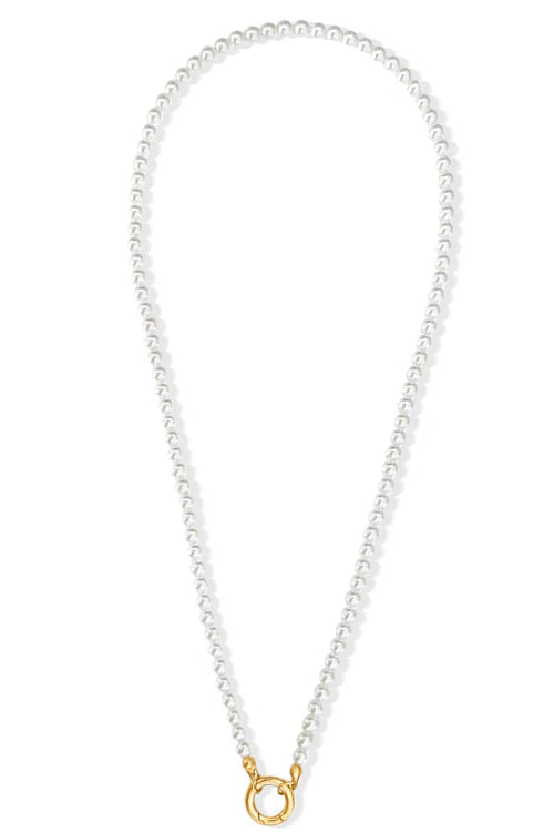 Ellie Vail Angelica Pearl Push Clasp Necklace