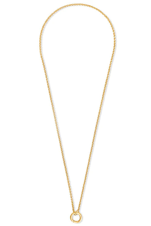 Ellie Vail Arabella Rolo Chain Push Clasp Necklace