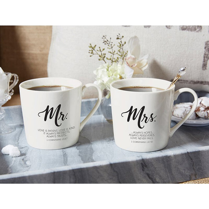 Mr. & Mrs. Cafe Mugs Set