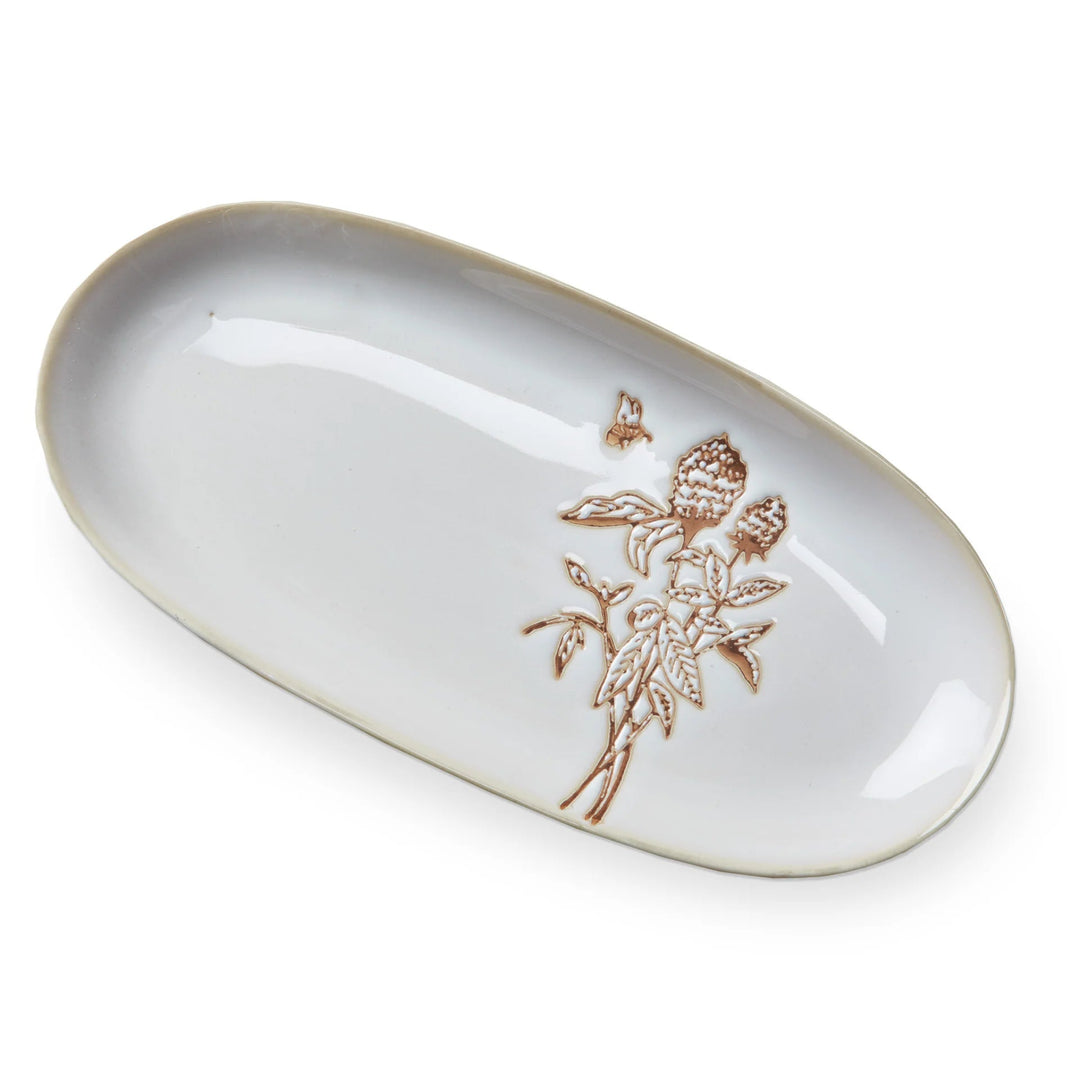 Lavender & Honey Small Oval Platter