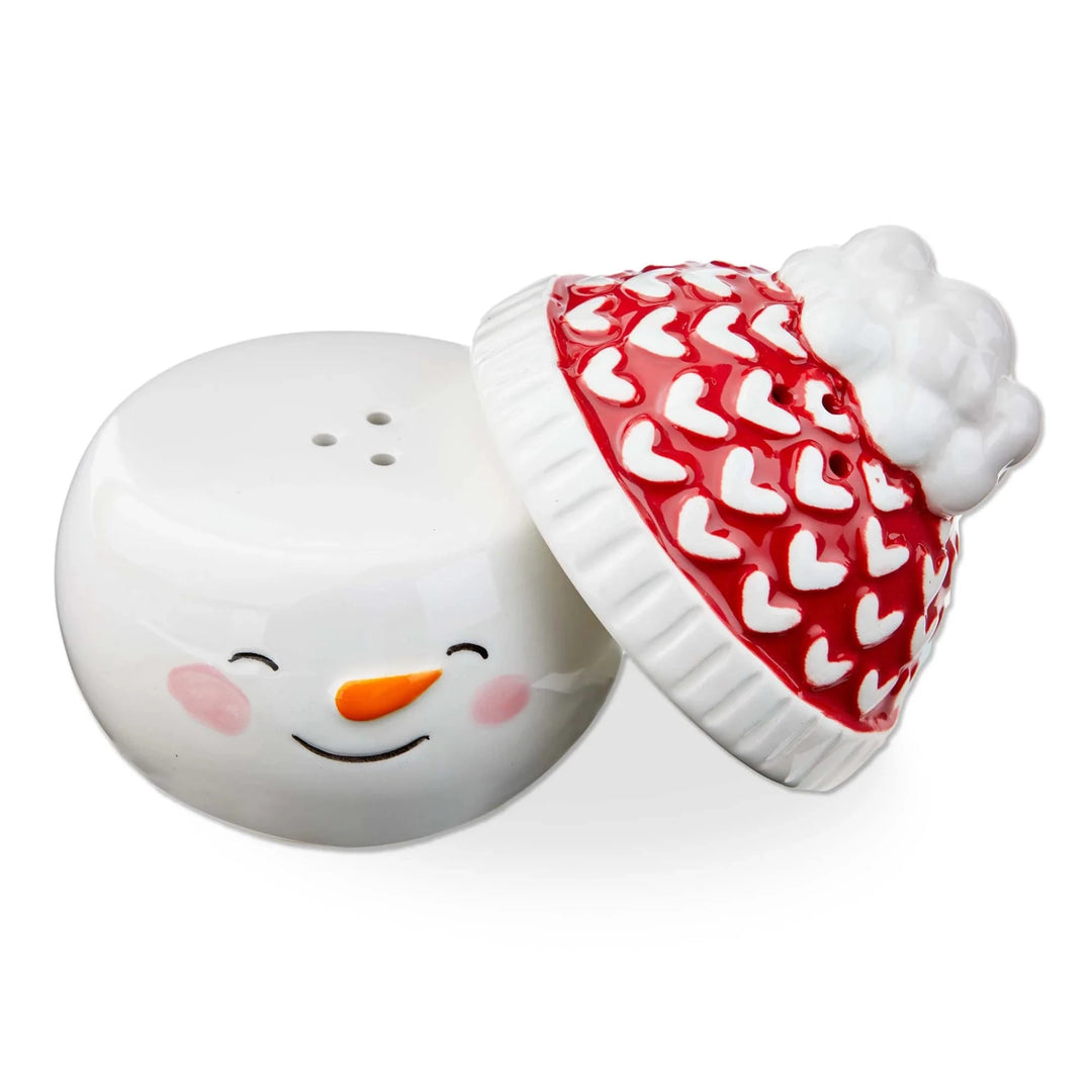 Holiday Cheer Snowman Salt & Pepper Shaker Set