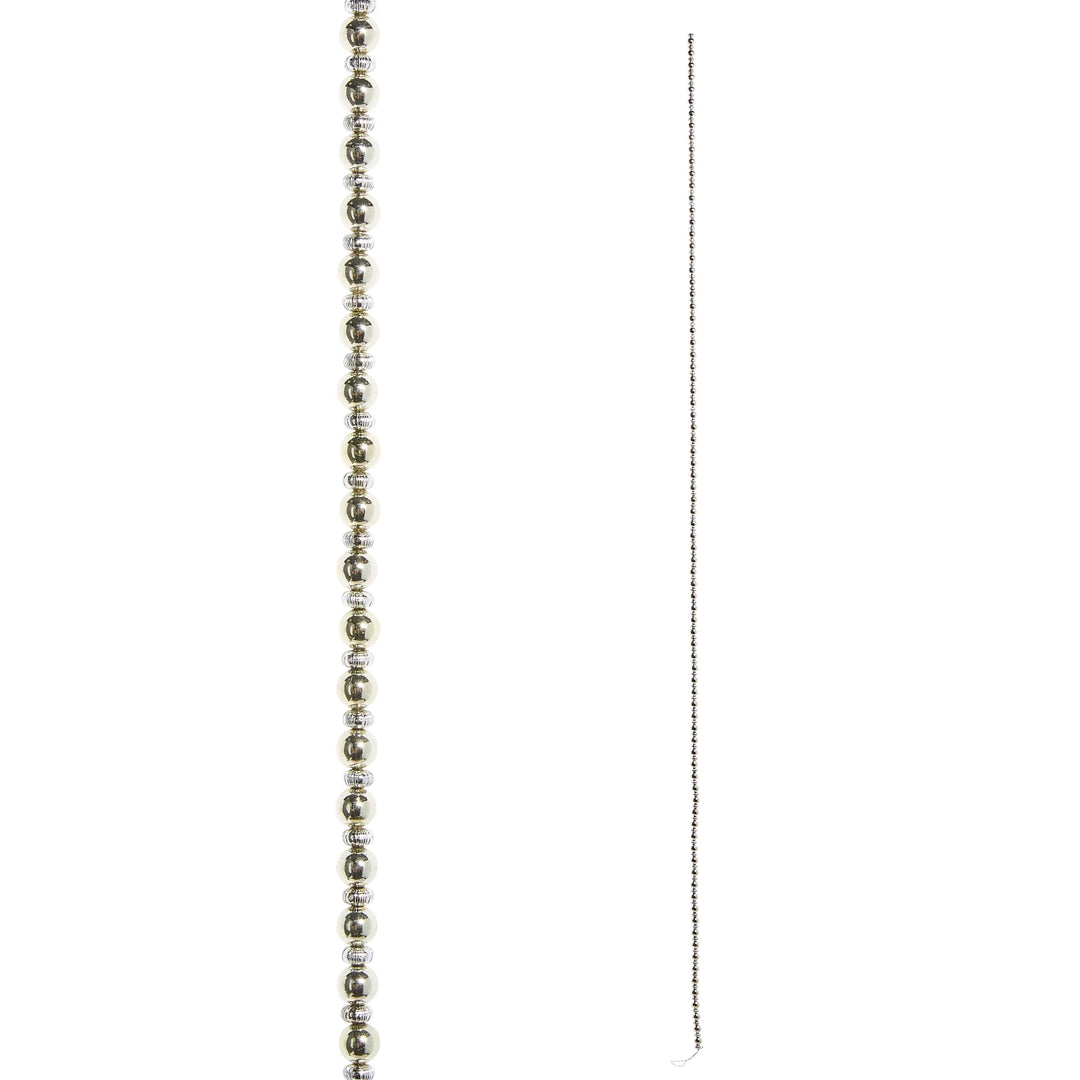 Silver & Gold Beaded Garland