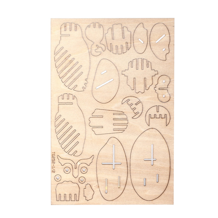 3D Wooden Owl Puzzle