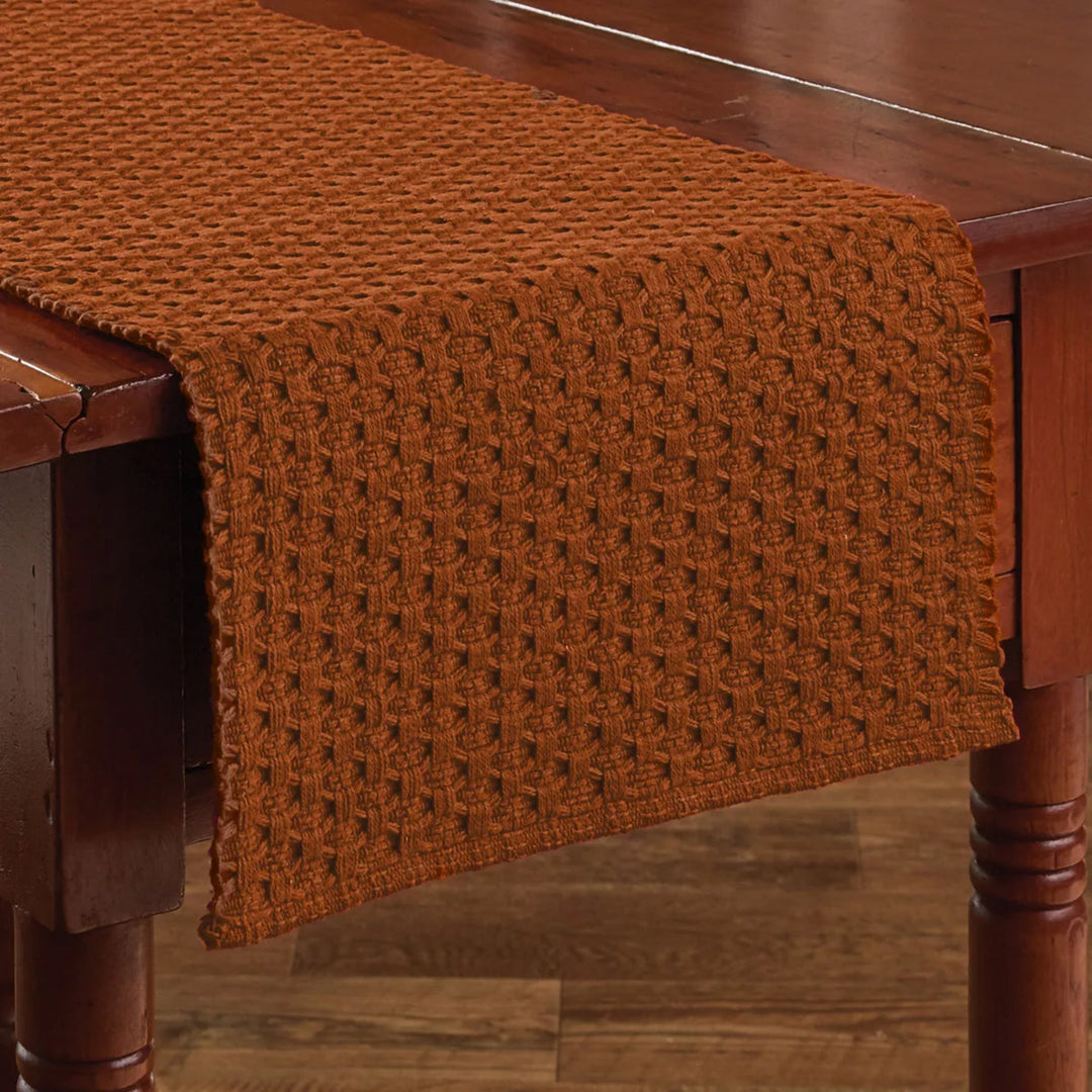 Terracotta Chadwick Table Runner