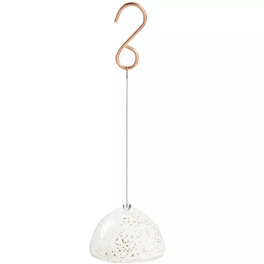 Gold Flecked Glass Air Plant Holder