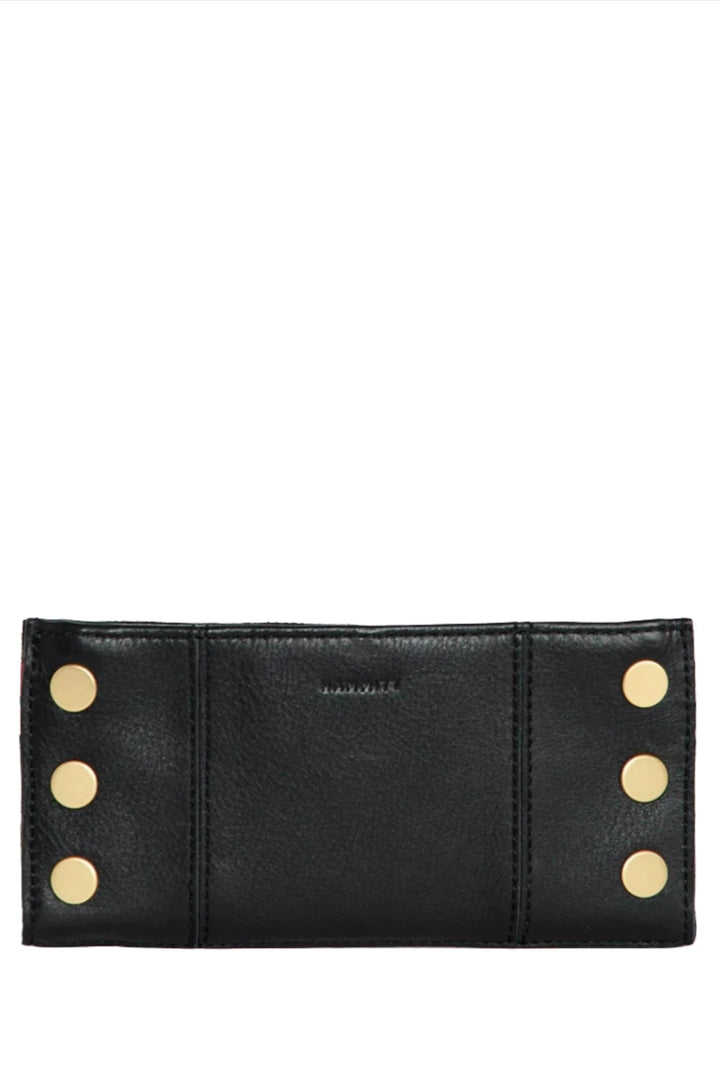 Hammitt 110 North - Black / Brushed Gold Red Zip