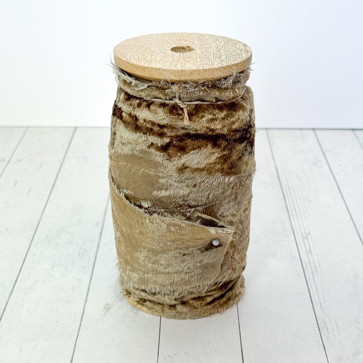 Luxe Wide Fringed Velvet Ribbon