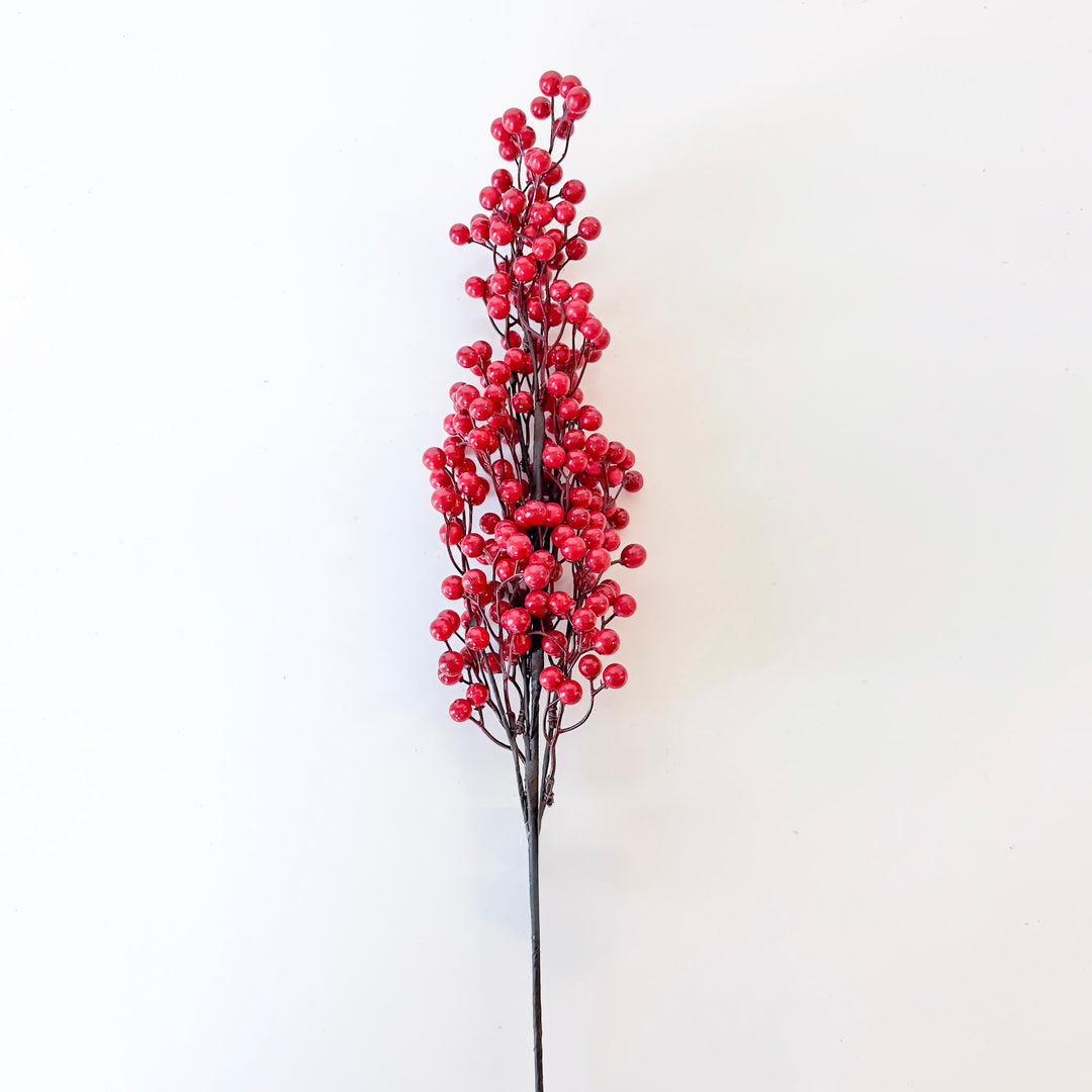 Red Berry Petite Cluster Spray