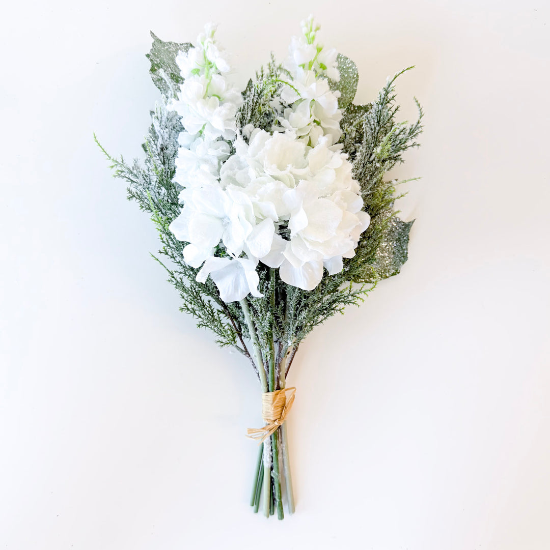 Snow White Hydrangea & Delphinium Bundle