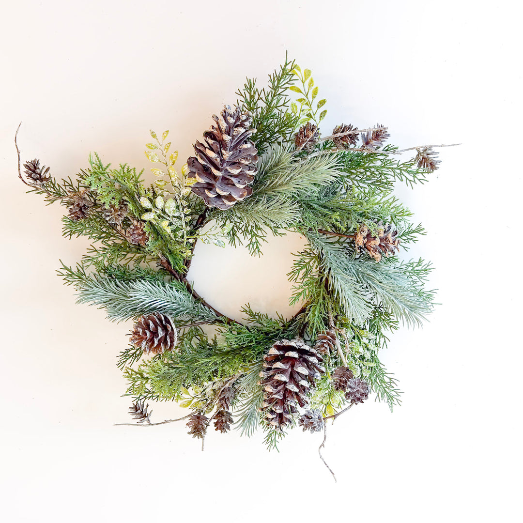 Rustic Woodland Candle Ring