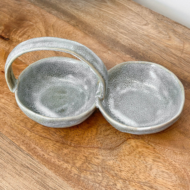 Stoneware Double Handled Bowl