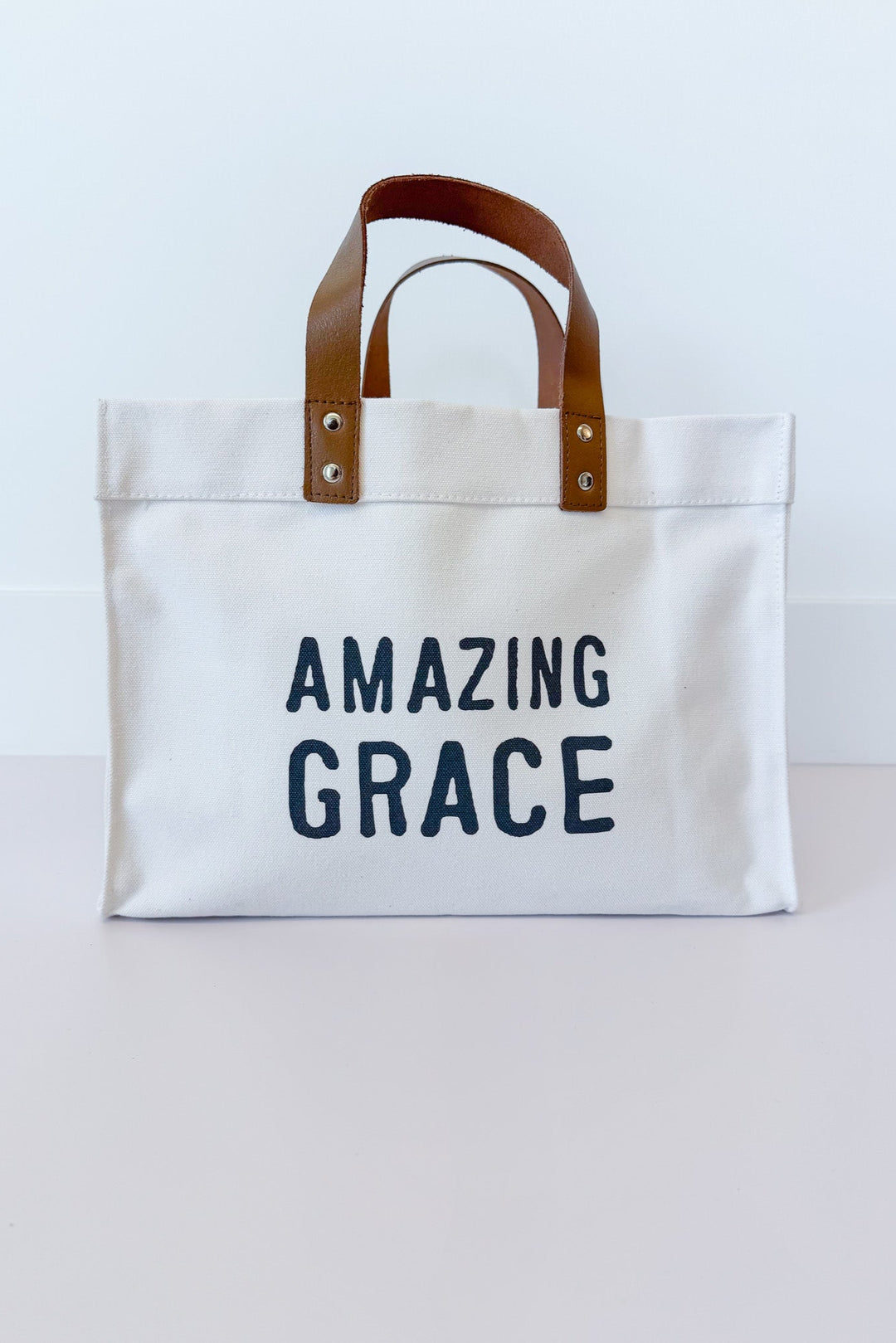Amazing Grace Mini Canvas Tote