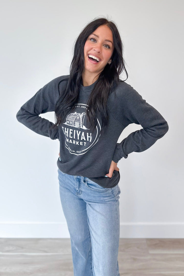 Sheiyah Market Charcoal Sweatshirt