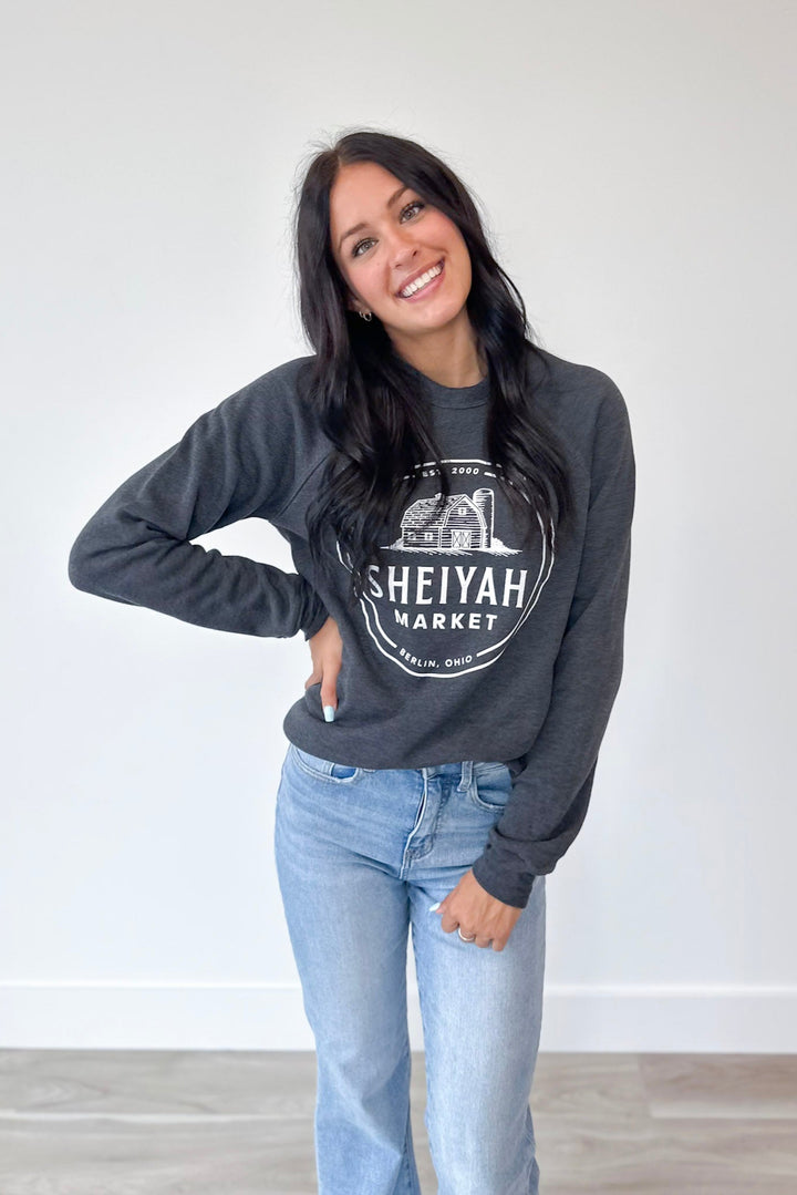 Sheiyah Market Charcoal Sweatshirt