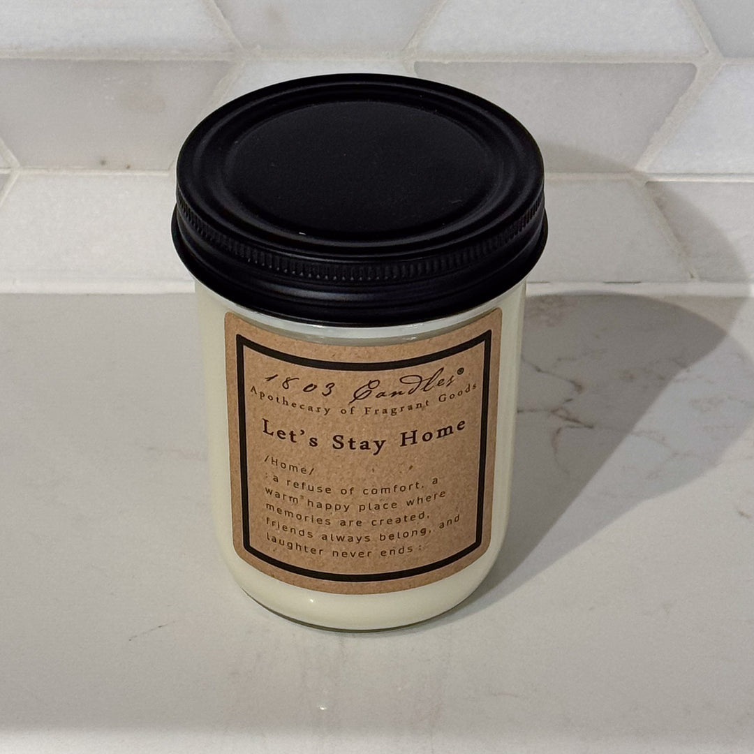 Let's Stay Home Soy Candle