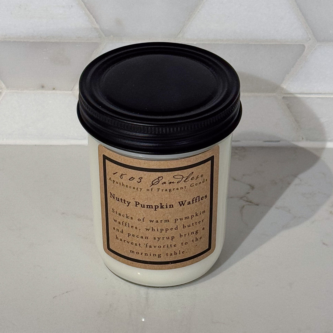 Nutty Pumpkin Waffles Soy Candle
