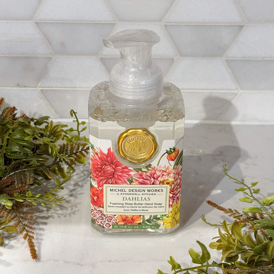 Dahlias Foaming Hand Soap