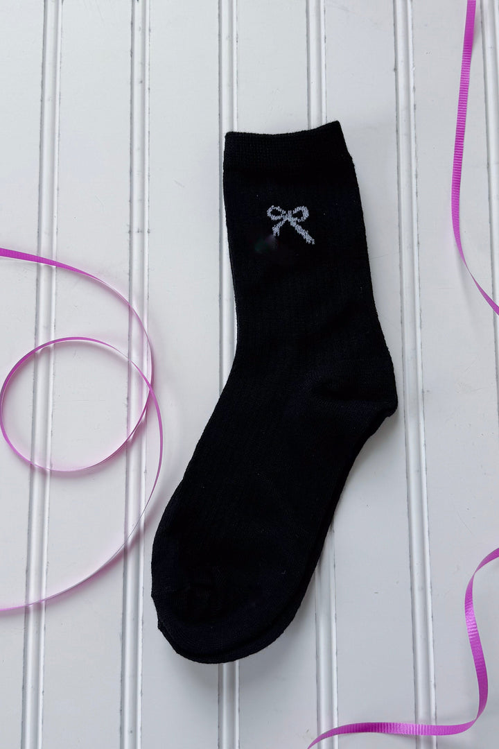 Dainty Bow Socks