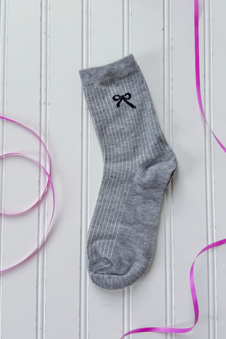 Dainty Bow Socks