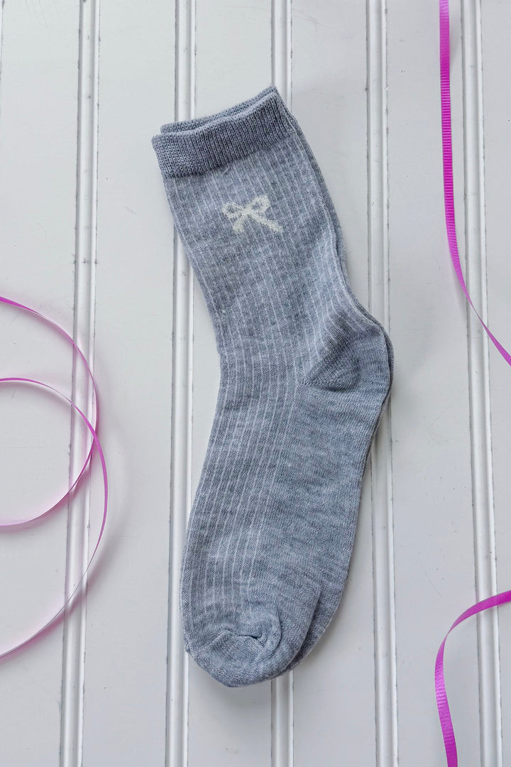 Dainty Bow Socks
