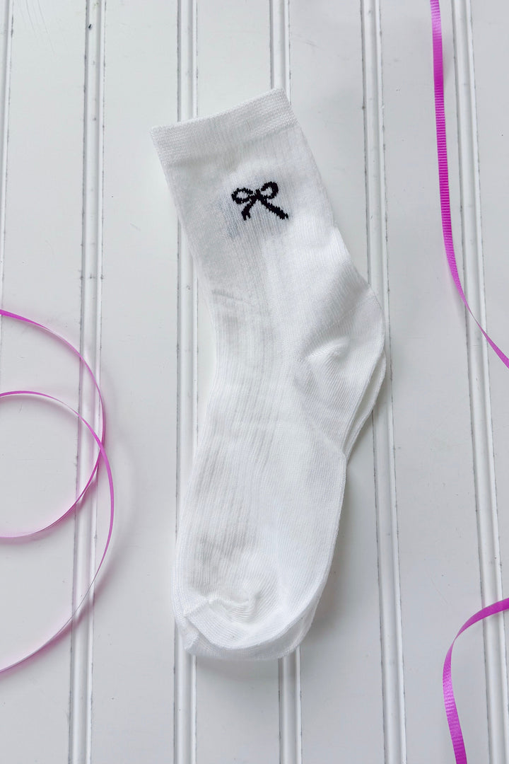 Dainty Bow Socks